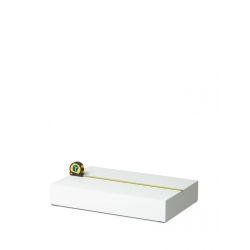 Etalage sokkel wit mat, 40 x 60 x 10 cm (lxbxh)