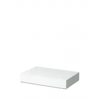 Etalage sokkel wit mat, 40 x 60 x 10 cm (lxbxh)