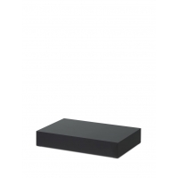 Etalage sokkel zwart mat, 40 x 60 x 10 cm (lxbxh)