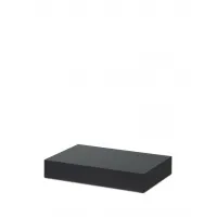 Etalage sokkel zwart mat, 40 x 60 x 10 cm (lxbxh)