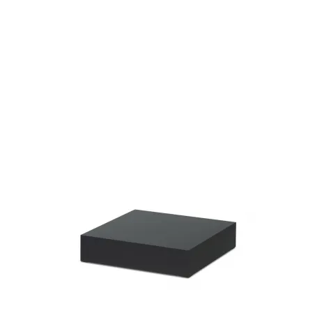 Etalage sokkel zwart mat, 45 x 45 x 10 cm (lxbxh)