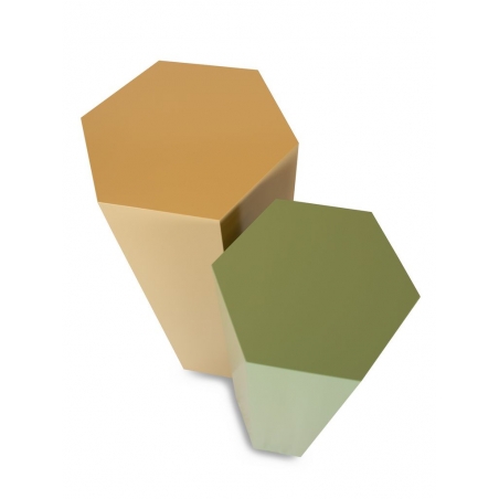 Hexagon sokkel kleur, 40 x 100 cm (lxbxh)