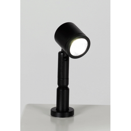 LED-Spot, Type 9 low model, 1W, 6000K, Silver (inclusief stroomkabel)