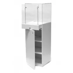 solits sokkel vitrine | juwelendisplay schuif lade | luxe vitrinekast