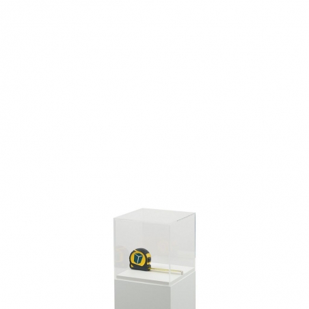Plexiglas vitrinekap | plexiglas stolp | maquettekap op maat