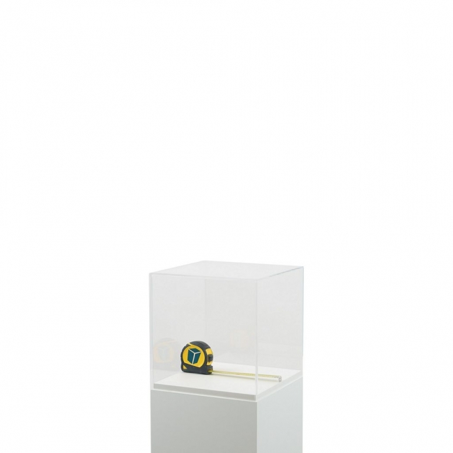 plexiglas vitrinekap, 25 x 25 x 25 cm (lxbxh), 4mm plexiglas