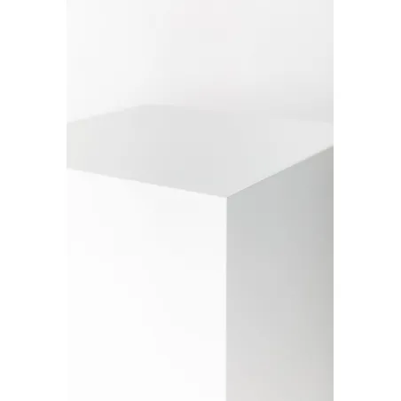 MDF witte sokkels | plantenzuilen | zuilen wit MDF zijdeglans