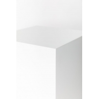 MDF witte sokkels | plantenzuilen | zuilen wit MDF zijdeglans