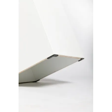 MDF witte sokkels | plantenzuilen | zuilen wit MDF zijdeglans