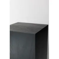 Sokkel eiken fineer zwart