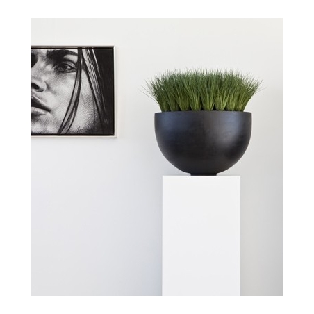 MDF witte sokkels | plantenzuilen | zuilen wit MDF zijdeglans