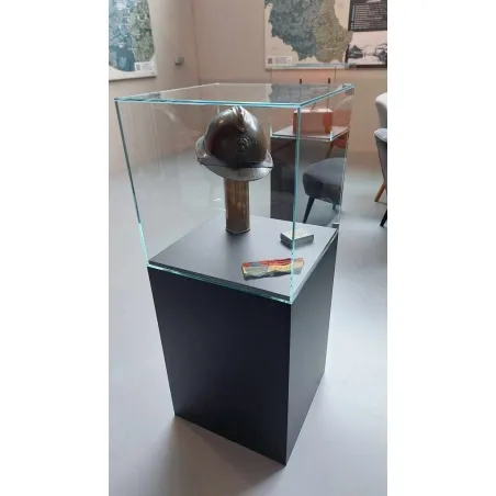 Sokkel met beschermkap en LED - combinatiesokkel