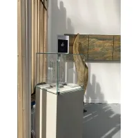 Sokkel met beschermkap en LED - combinatiesokkel