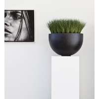 witte sokkels | plantenzuilen | zuilen wit
