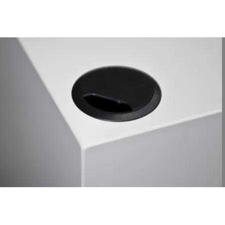 kabeldoorvoer 60 mm zwart (inclusief montage)