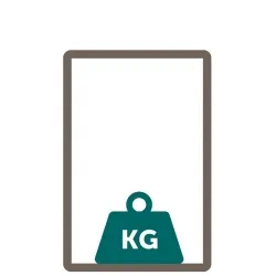 verzwaring sokkel (10 kg)