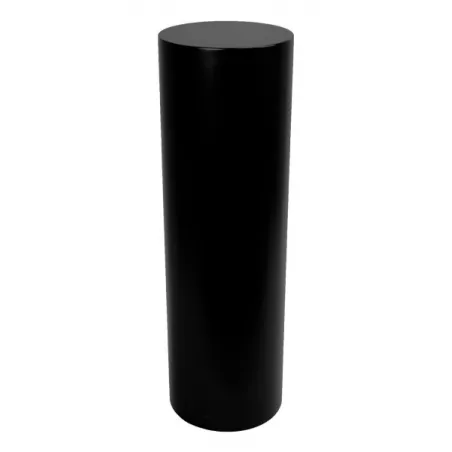 ronde sokkel zwart, diameter 20 cm hoogte 100 cm