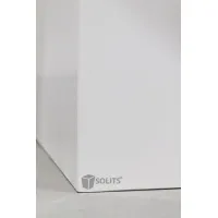 MDF witte sokkels | plantenzuilen | zuilen wit MDF zijdeglans