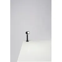 LED-Spot, Type 9 low model, 1W, 6000K, Silver (inclusief stroomkabel)