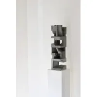 MDF witte sokkels | plantenzuilen | zuilen wit MDF zijdeglans