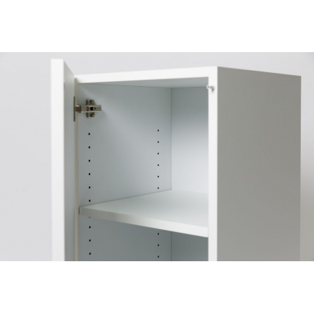 kastsokkel hoogglans wit