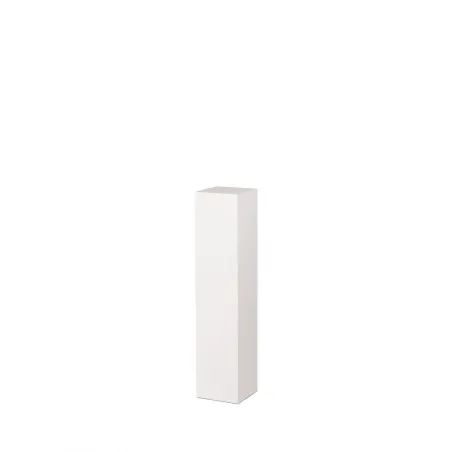 MDF witte sokkels | plantenzuilen | zuilen wit MDF zijdeglans